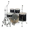 YAMAHA STAGE CUSTOM STARDARD SET RAVEN BLACK BATTERIA ACUSTICA NERO CON HARDWARE SET COMPLETO NERO