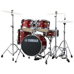 YAMAHA JUNIOR KIT MANU KATCHE RD ROSSO BATTERIA ACUSTICA JUNIOR COLORE ROSSO