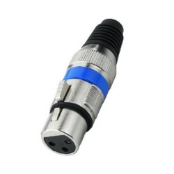 EXTREME CAVO AUDIO 3 METRI 1 CONNETTORE JACK MASCHIO 1 XLR FEMMINA + STRAP + 12 ANELLINI CONNETTORI SMONTABILI METALLO ANTISCIVO