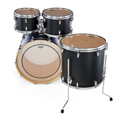 YAMAHA TMP2F4 TOUR CUSTOM STANDARD BATTERIA ACUSTICA BK BLACK PIATTI E RULLANTE NON COMPRESI  COLORE NERO LIQUIRIZIA