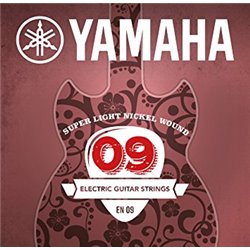 YAMAHA EN09 SUPER LIGHT CORDIERA PER CHITARRA ELETTRICA NICKEL WOUND SUPER LIGHT - 009/042