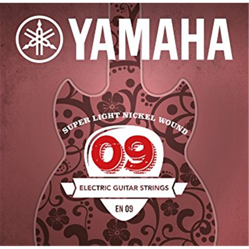 YAMAHA EN09 SUPER LIGHT CORDIERA PER CHITARRA ELETTRICA NICKEL WOUND SUPER LIGHT - 009/042