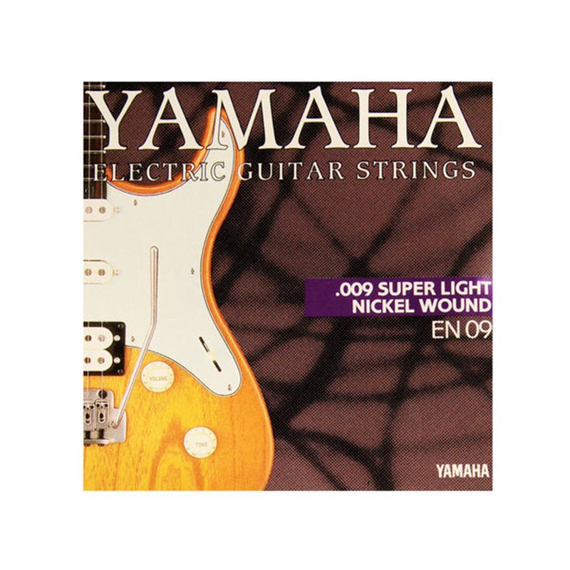 YAMAHA EN09HB CORDIERA PER CHITARRA ELETTRICA NICKEL WOUND SUPER LIGHT - 009/046