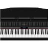 ROLAND HP605 PE  POLISHED BLACK PIANOFORTE DIGITALE VERTICALE 88 TASTI NERO LUCIDO