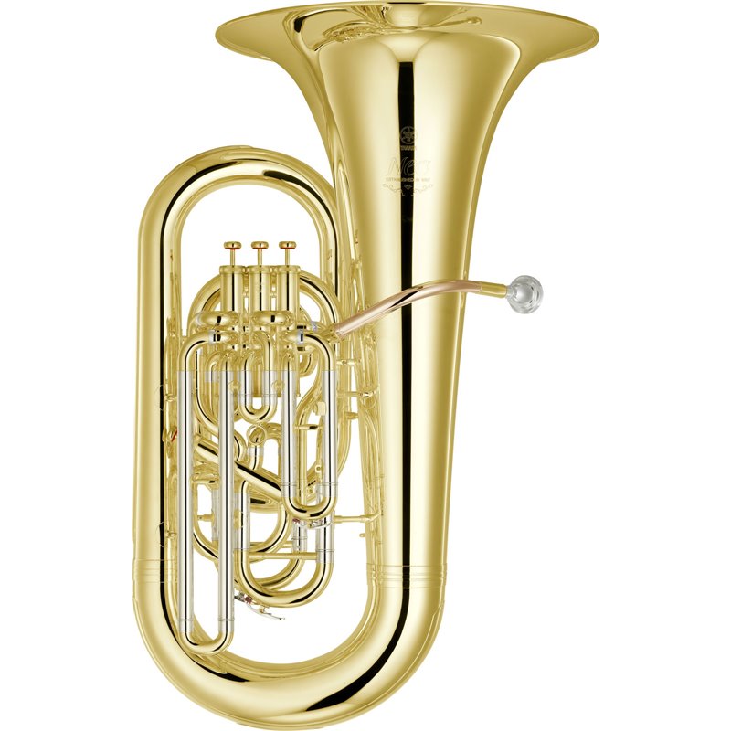 YAMAHA YEB-632G 02 GOLD TUBA IN Eb IN OTTONE CHIAVE TUBA Eb DIAMETRO CAMPANA 446mm COLORE ORO