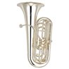 YAMAHA YEB-621s  SILVER TUBA PROFESSIONALE IN Bb IN OTTONE CHIAVE TUBA Bb DIAMETRO CAMPANA 366mm COLORE ARGENTO