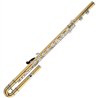 YAMAHA YFL-B441 II FLAUTO BASSO IN C FINITURA LACCATA TRASPARENTE DORATA