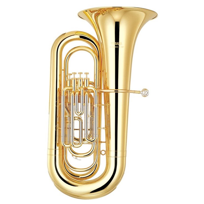 YAMAHA YBB-321 S B-TUBA PLACCATO ORO + CUSTODIA  E BOCCAGLIO