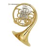 YAMAHA YHR-671 CORNO FRANCESE DOPPIO F/Bb IN OTTONE GIALLO DORATO