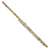 YAMAHA YFL-A42102 FLAUTO TRAVERSO CONTRALTO IN G CON CORPO E PIEDI IN OTTONE DORATO + CUSTODIA E ACCESSORI