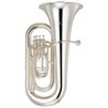 YAMAHA YEB-321 S SILVER TUBA IN EB PLACCATO ARGENTO + CUSTODIA  E BOCCAGLIO