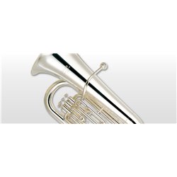 YAMAHA YEB-321 S SILVER TUBA IN EB PLACCATO ARGENTO + CUSTODIA  E BOCCAGLIO