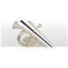 YAMAHA YEB-321 S SILVER TUBA IN EB PLACCATO ARGENTO + CUSTODIA  E BOCCAGLIO