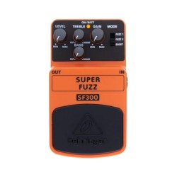 BEHRINGER SF300 SUPER FUZZ EFFETTO TONI ANNI 60-70 A PEDALE PER CHITARRA E BASSO