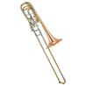 YAMAHA YBL-822G XENO BASS TROMBONE TONO Bb,F,D PLACCATO ORO IN OTTONE + ASTUCCIO E BOCCHINO