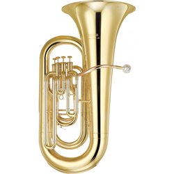 YAMAHA YEB-321 GOLD TUBA IN EB PLACCATO ORO + CUSTODIA  E BOCCAGLIO
