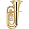 YAMAHA YEB-321 GOLD TUBA IN EB PLACCATO ORO + CUSTODIA  E BOCCAGLIO