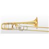 YAMAHA YBL-830G XENO BASS TROMBONE IN CHIAVE Bb, F, D , GB LACCATO IN OTTONE DORATO