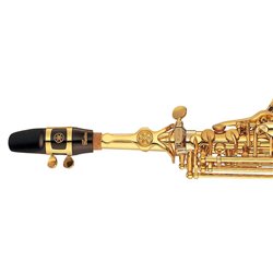 YAMAHA YSS-875 EXHG SASSOFONO SOPRANO LACCATO IN ORO + CUSTODIA E BOCCAGLIO