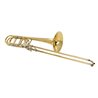 YAMAHA YBL-830 XENO BASS TROMBONE TONO Bb,F,D,Gb LACCATO ORO IN OTTONE + CUSTODIA E BOCCAGLIO