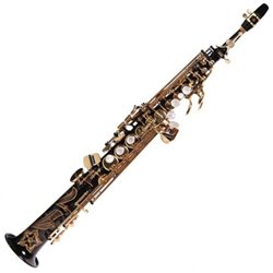 YAMAHA YSS-875 EXB SASSOFONO SOPRANO LACCATO IN NERO + CUSTODIA E BOCCAGLIO