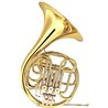 YAMAHA YHR-567GDB CORNO DOPPIO FRANCESE TONO CHIAVE F,Bb LACCATO ORO IN OTTONE + ASTUCCIO E BOCCAGLIO 32C4