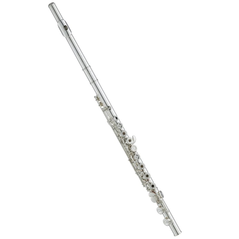 YAMAHA YFL-677 FLAUTO TRAVERSO CHIAVI AD ANELLO PLACCATO IN ARGENTO + CUSTODIA E ACCESSORI