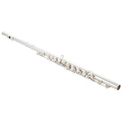 YAMAHA YFL-617 FLAUTO TRAVERSO DA CONCERTO CHIAVE C ARGENTATO IN OTTONE + CUSTODIA E ACCESSORI