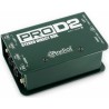 RADIAL PROD2 DIRECT BOX PASSIVA STEREO PRO DI-BOX D2 A 2 CANALI TRASFORMATORI D-2 ECLIPSE ET-DB2