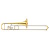YAMAHA YSL-872 TROMBONE CONTRALTO IN MIB LACCATO ORO IN OTTONE + ASTUCCIO