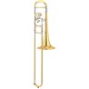 YAMAHA YSL-872 TROMBONE CONTRALTO IN MIB LACCATO ORO IN OTTONE + ASTUCCIO