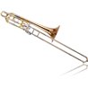 YAMAHA YBL-822GE BASS TROMBONE TONO Bb,F,Eb IN OTTONE + CUSTODIA E BOCCHINO