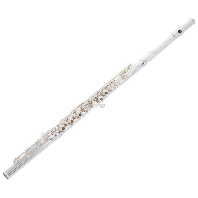 YAMAHA YFL-577H FLAUTO TRAVERSO PLACCATO ARGENTO + CUSTODIA E ACCESSORI