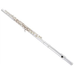 YAMAHA YFL-577H FLAUTO TRAVERSO PLACCATO ARGENTO + CUSTODIA E ACCESSORI