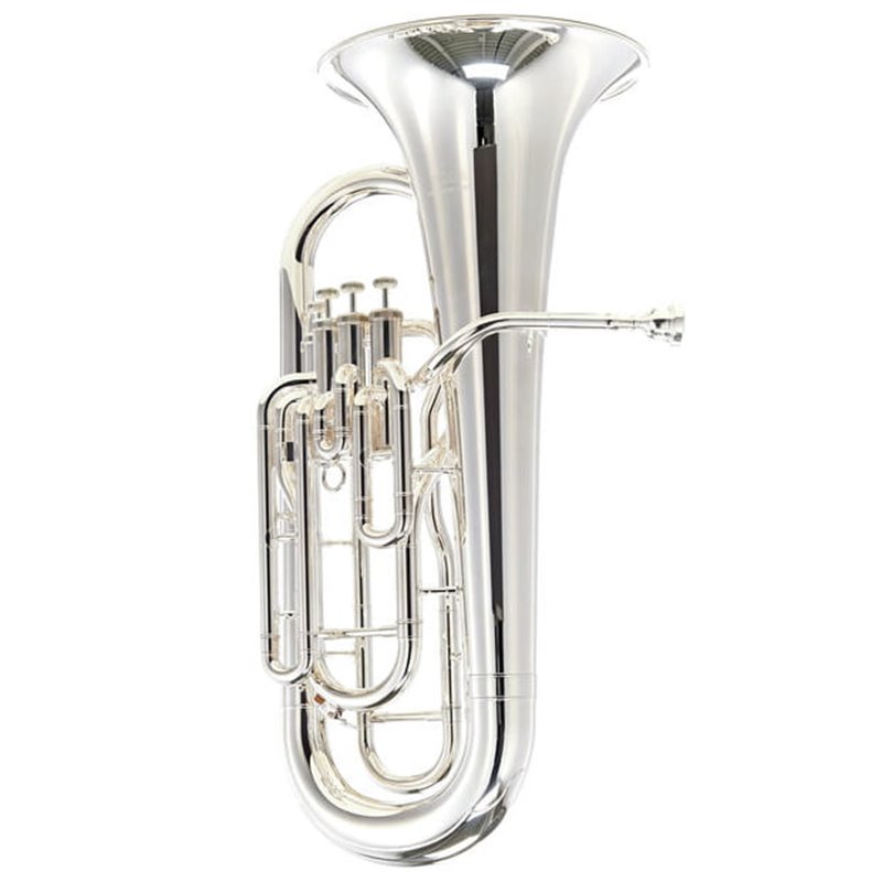 YAMAHA YEP-321 S SILVER EUFONIO IN CHIAVE B PLACCATO IN ARGENTO IN OTTONE + CUSTODIA E ACCESSORI