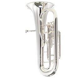 YAMAHA YEP-321 S SILVER EUFONIO IN CHIAVE B PLACCATO IN ARGENTO IN OTTONE + CUSTODIA E ACCESSORI