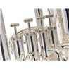 YAMAHA YEP-321 S SILVER EUFONIO IN CHIAVE B PLACCATO IN ARGENTO IN OTTONE + CUSTODIA E ACCESSORI