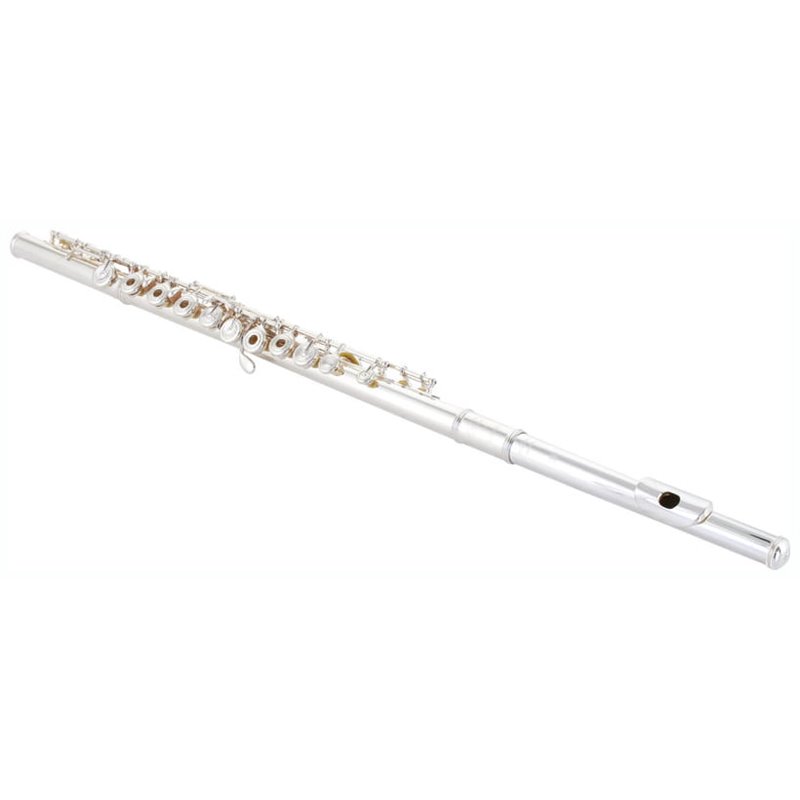 YAMAHA YFL-577 FLAUTO TRAVERSO PLACCATO ARGENTO + CUSTODIA E ACCESSORI