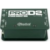 RADIAL PROD2 DIRECT BOX PASSIVA STEREO PRO DI-BOX D2 A 2 CANALI TRASFORMATORI D-2 ECLIPSE ET-DB2