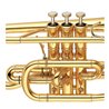YAMAHA YCR-8335 G 02 CORNETTA IN SIB LACCATO TRASPARENTE IN OTTONE DORATO + BOCCAGLIO E CUSTODIA