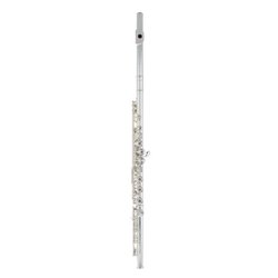 YAMAHA YFL-472H FLAUTO TRAVERSO TONO C CON PIEDE B CHIAVE AD ANELLO PLACCATO IN ARGENTO + CUSTODIA E ACCESSORI