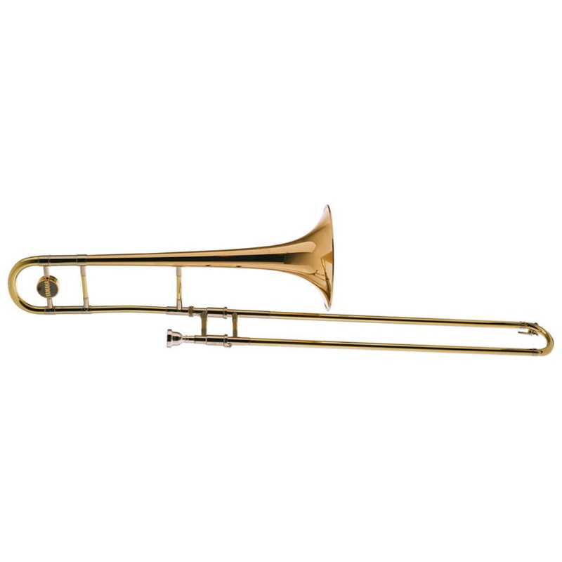 YAMAHA YSL-881G 02 XENO TROMBONE TENORE LACCATO TRASPARENTE IN OTTONE + BOCCHINO E CUSTODIA