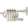 YAMAHA YTR-6810 S TROMBA IN SIB PLACCATO ARGENTO IN OTTONE + CUSTODIA E BOCCAGLIO