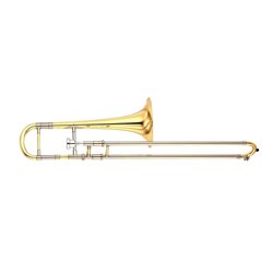 YAMAHA YSL-871 ALTO TROMBONE IN Eb LACCATO TRASPARENTE IN OTTONE + CUSTODIA  E BOCCAGLIO