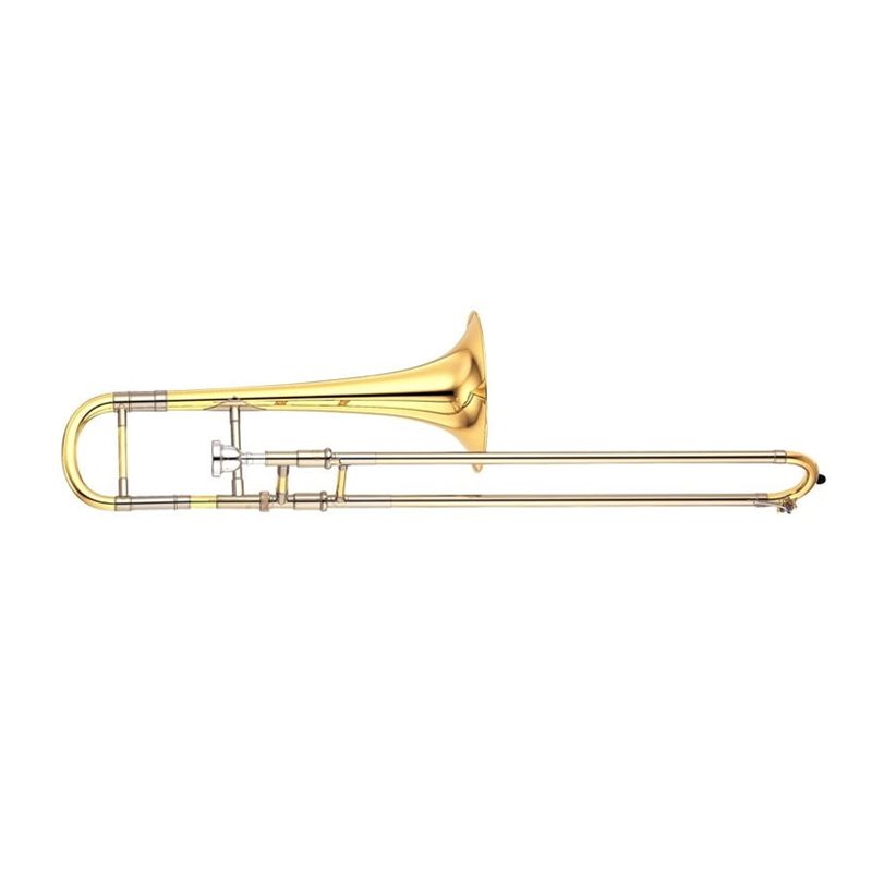 YAMAHA YSL-871 ALTO TROMBONE IN Eb LACCATO TRASPARENTE IN OTTONE + CUSTODIA  E BOCCAGLIO