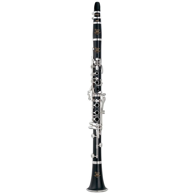 YAMAHA YCL-CX A CLARINETTO A BOEHM CORPO IN LEGNO GRENADILLA SUPERFICIE PLACCATO ARGENTO + BOCCAGLIO E ASTUCCIO