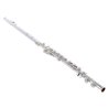 YAMAHA YFL-472 FLAUTO TRAVERSO CHIAVE AD ANELLO PLACCATO IN ARGENTO + CUSTODIA E ACCESSORI