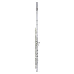 YAMAHA YFL-472 FLAUTO TRAVERSO CHIAVE AD ANELLO PLACCATO IN ARGENTO + CUSTODIA E ACCESSORI
