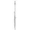 YAMAHA YFL-472 FLAUTO TRAVERSO CHIAVE AD ANELLO PLACCATO IN ARGENTO + CUSTODIA E ACCESSORI