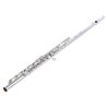 YAMAHA YFL-472 FLAUTO TRAVERSO CHIAVE AD ANELLO PLACCATO IN ARGENTO + CUSTODIA E ACCESSORI